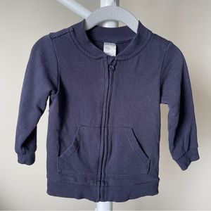 H&M Long Sleeve Zip Sweatshirt 6-9 Months
